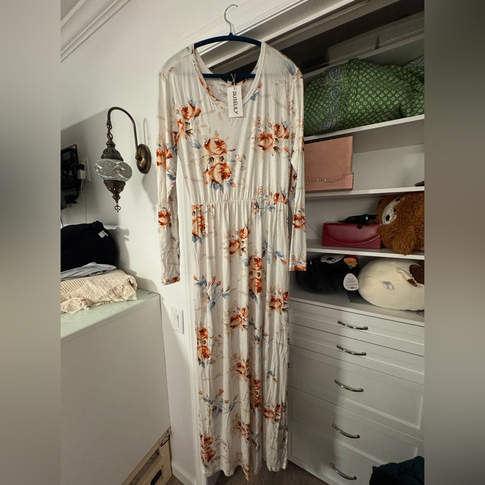 Maxi Dress Amazon Auselily with pockets